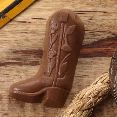 Made in Oklahoma: BedrÃ© Molds - Milk Chocolate Cowboy Boot
