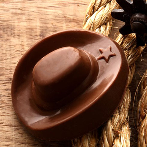 Made in Oklahoma: BedrÃ© Molds - Milk Chocolate Cowboy Hat