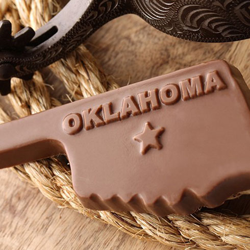 Made in Oklahoma: BedrÃ© Molds - Milk Chocolate Oklahoma